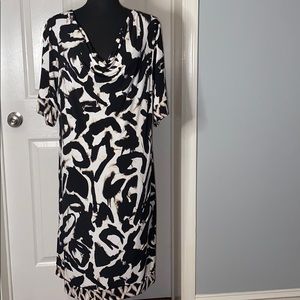 Style & Co Cowl Neck Dress